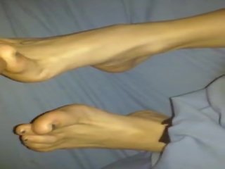 Sexig sömnig fötter