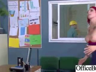 (anna 벨 peaks) 섹시한 큰 둥근 가슴 소녀 쾅 에 사무실 mov-07