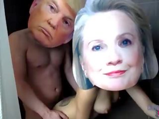 Donald trump a hillary clinton skutočný osobnosť sex páska vystavený xxx